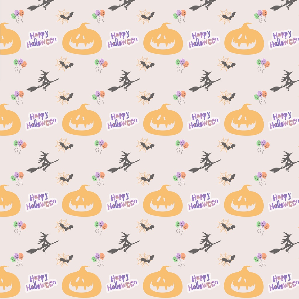 秋　ハロウィン　デジタルペーパー３枚セット｜背景素材・デジタル手帳・壁紙・ラッピング