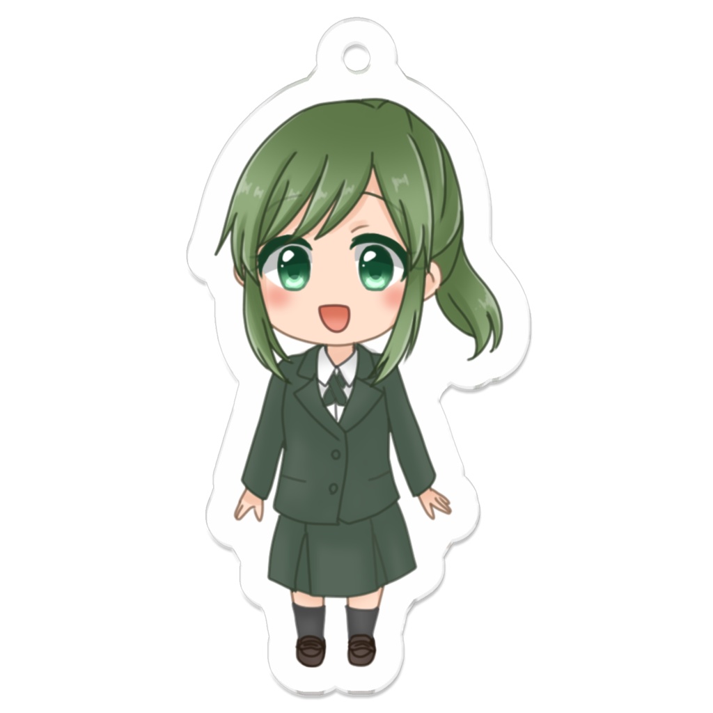 アクリルキーホルダー 雲雀 制服ver