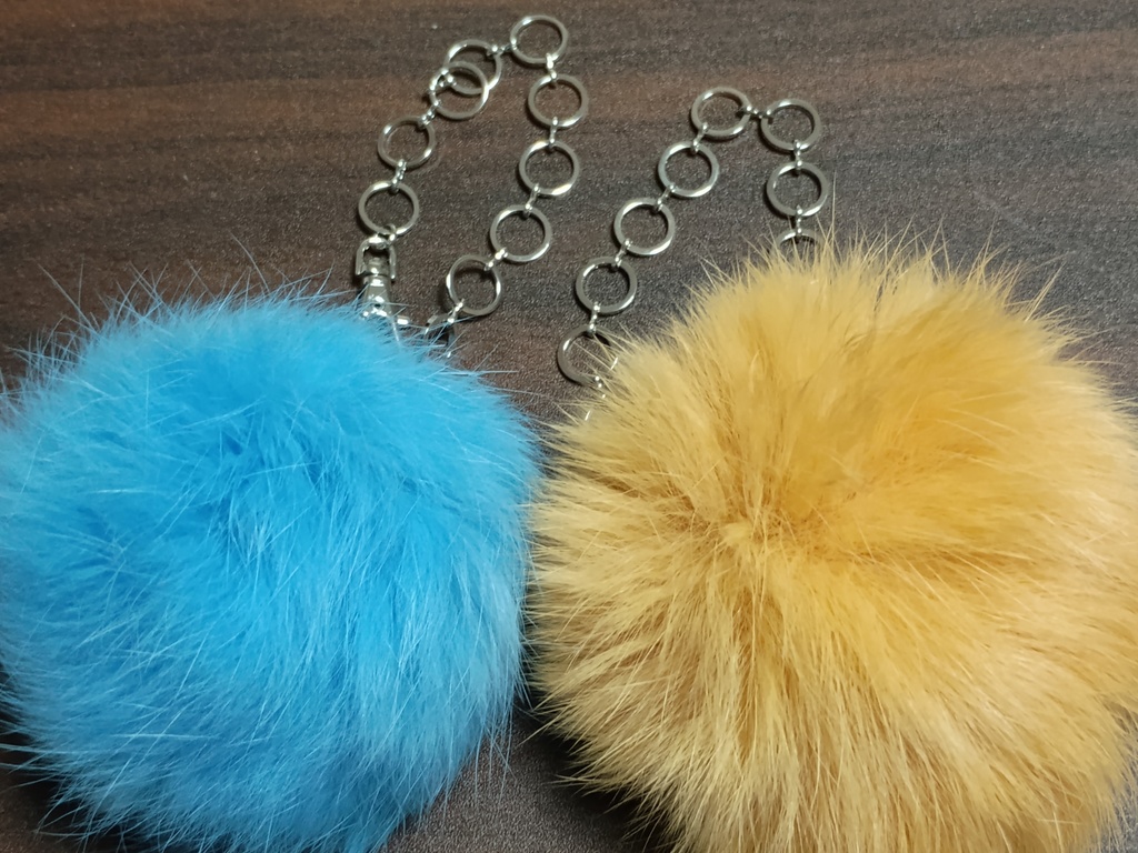 もさもさイメージバッグチャーム