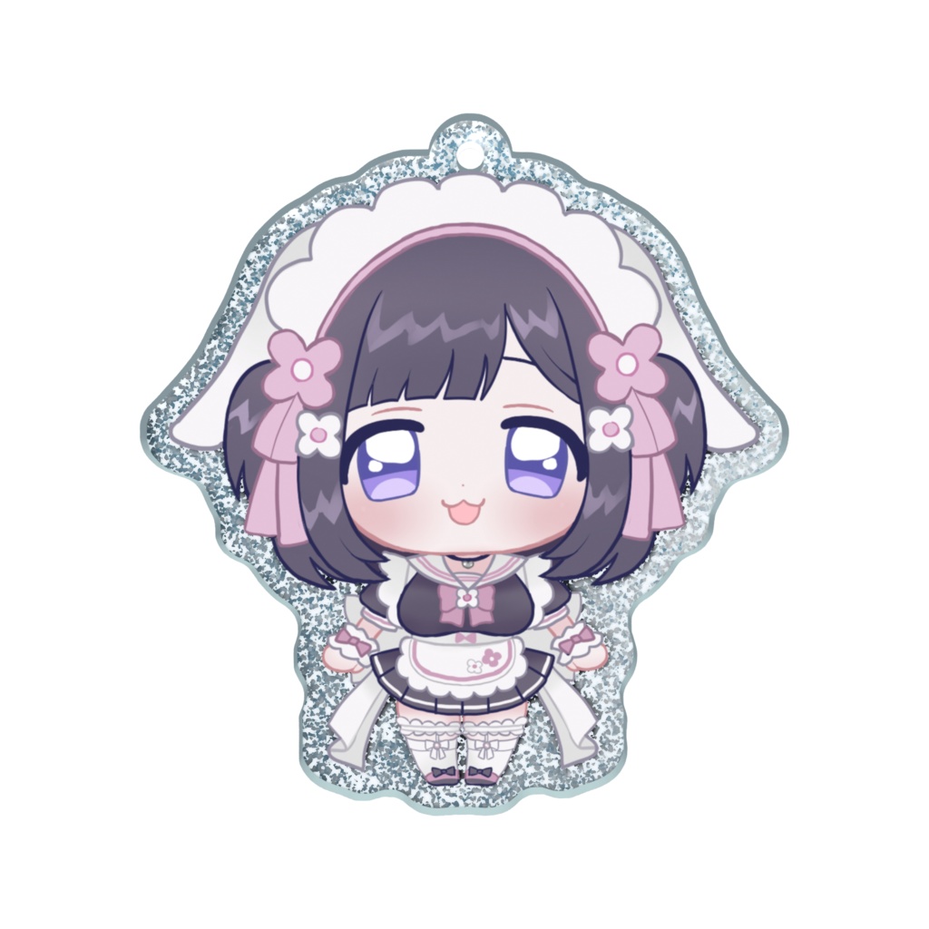 ラメアクリルこはるんキーホルダー
