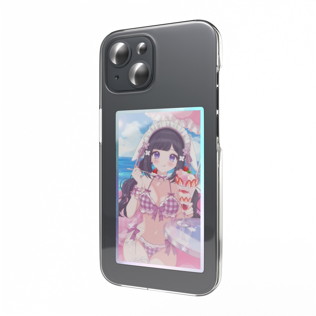 2026夏💗水着こはるんオーロラスマホステッカー💗
