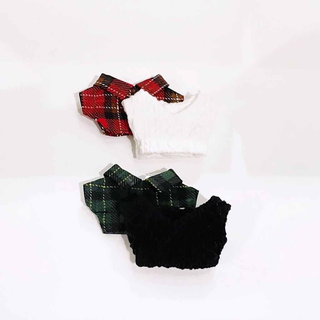 シャツ×ベスト 2color set