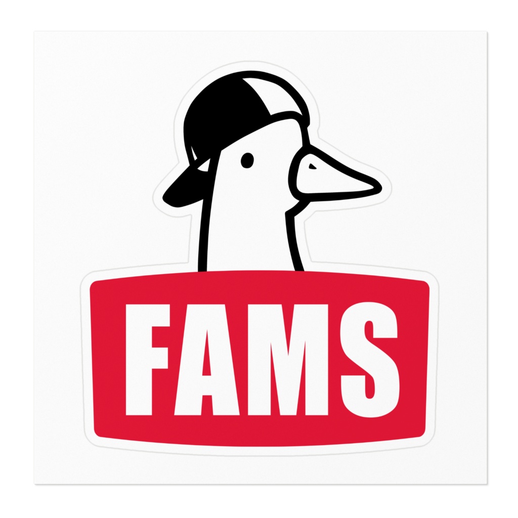 【非公式】FAMS ステッカー【大空スバル】