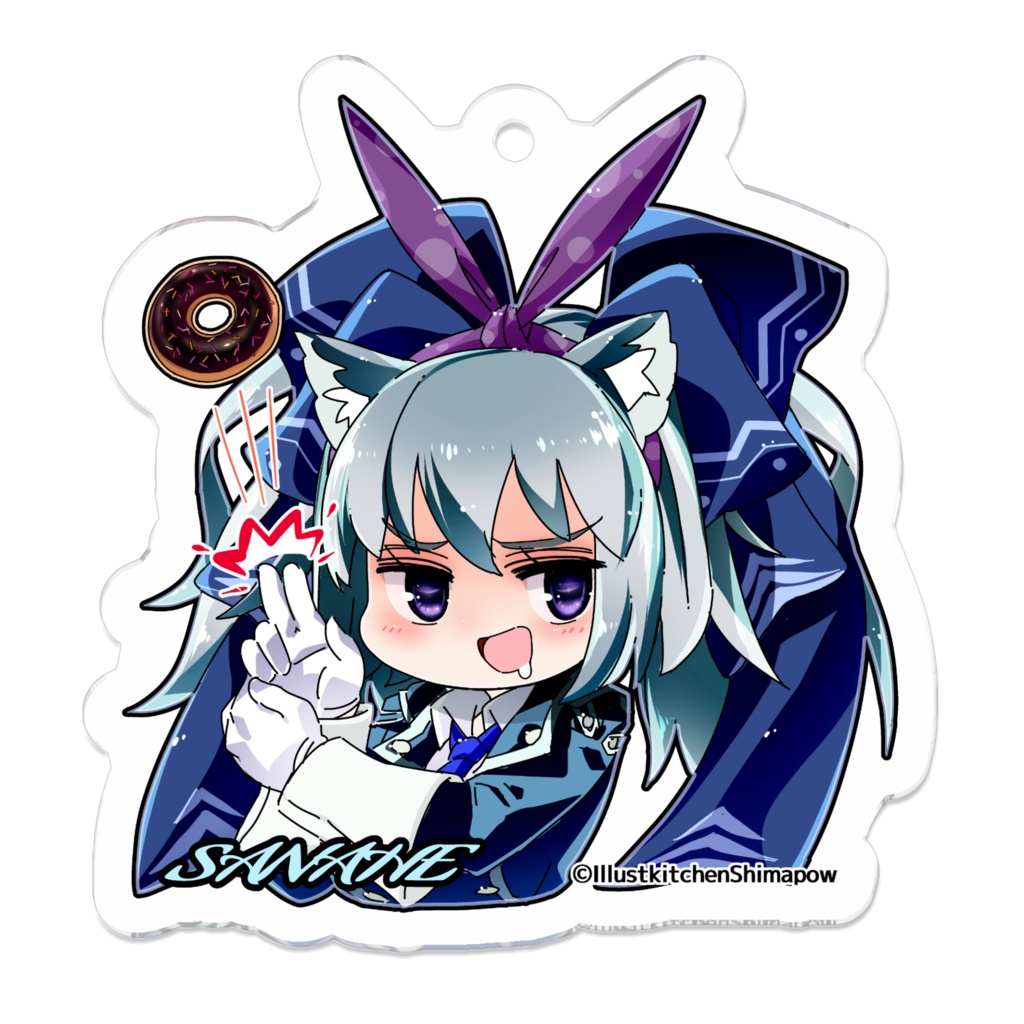 秋森さなゑドーナツシュート!アクキー