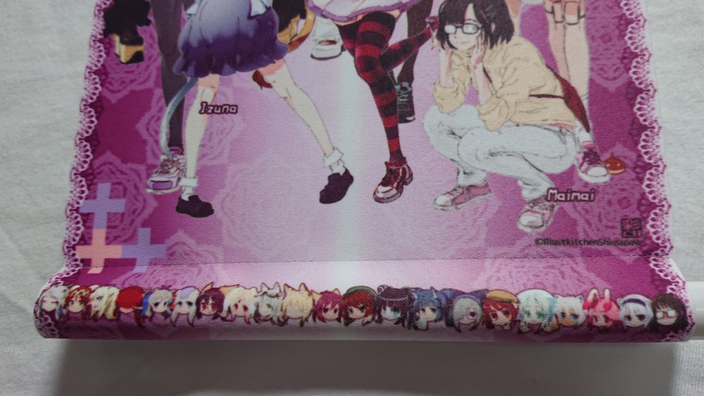 あやちゃんねるほぼオールキャラクタペストリー