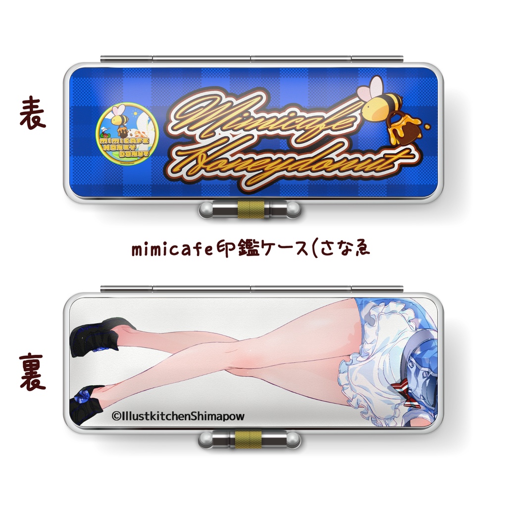 mimicafeハニードーナツ ロゴ&生足(さなゑ