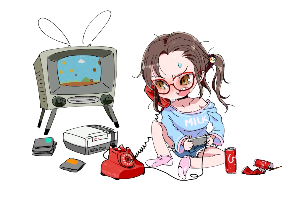 イラスト製作有償依頼用【イラストキッチンシマポゥ】