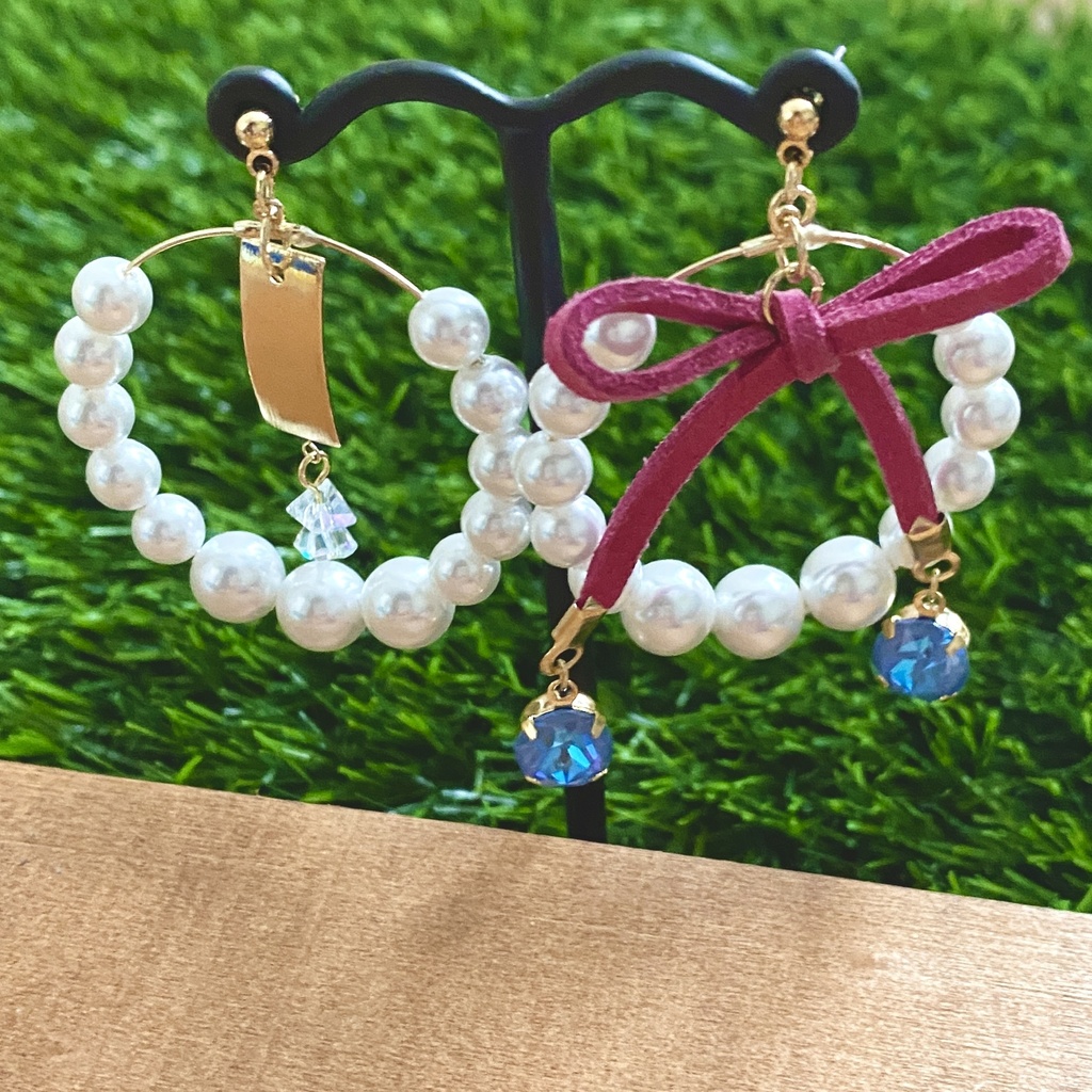 <七七>モチーフイヤリング/ピアス
