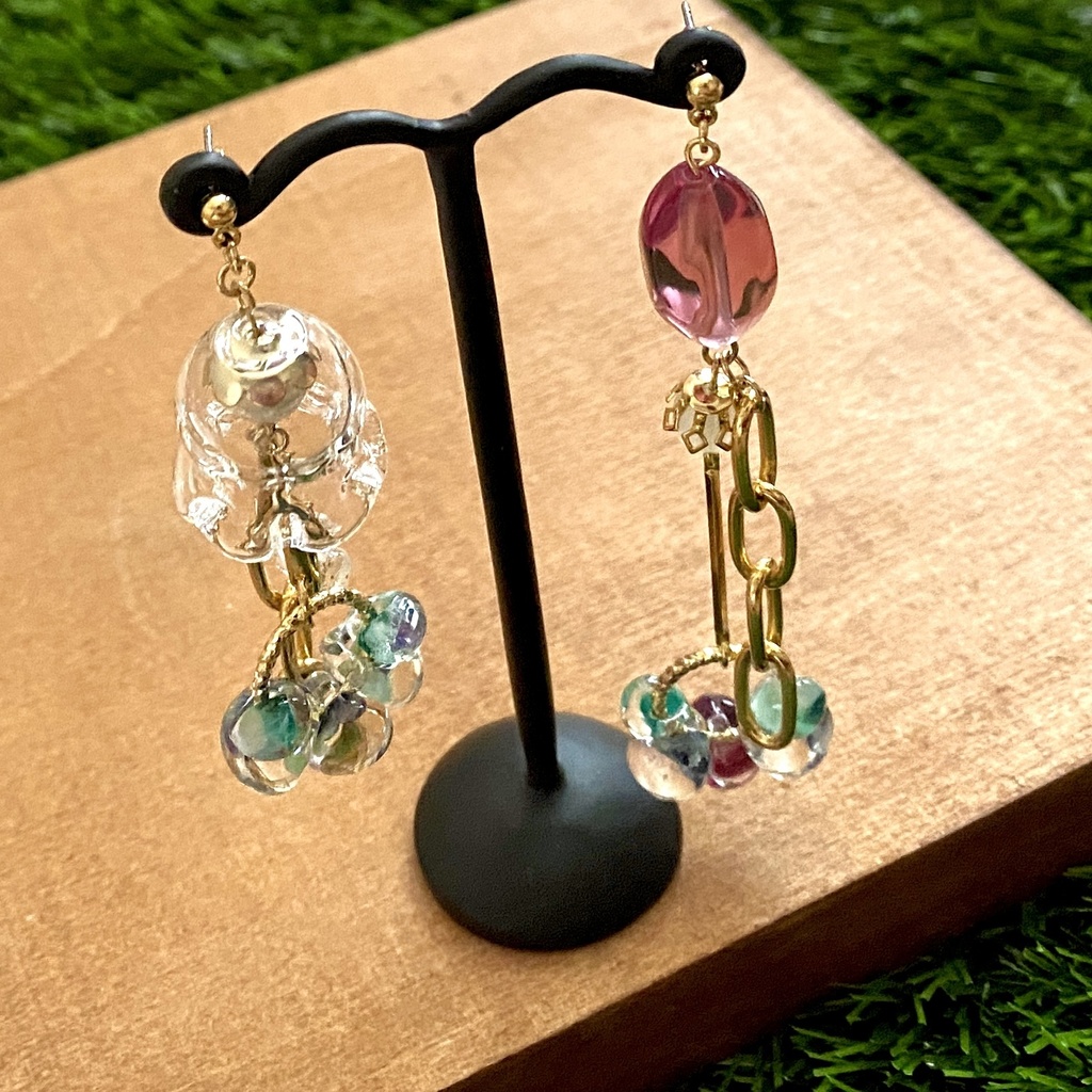 <魈>モチーフイヤリング/ピアス