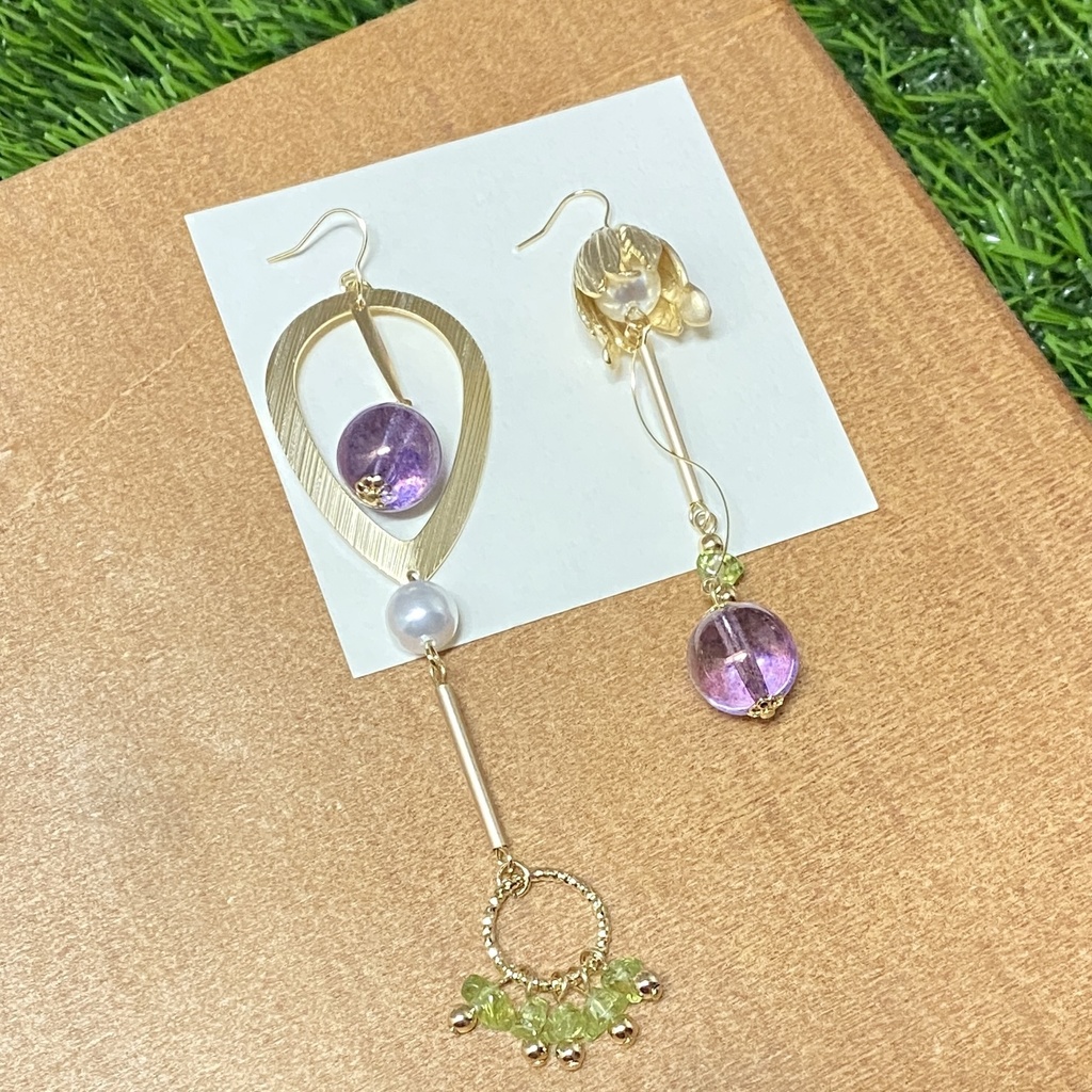 <コレイ>モチーフイヤリング/ピアス