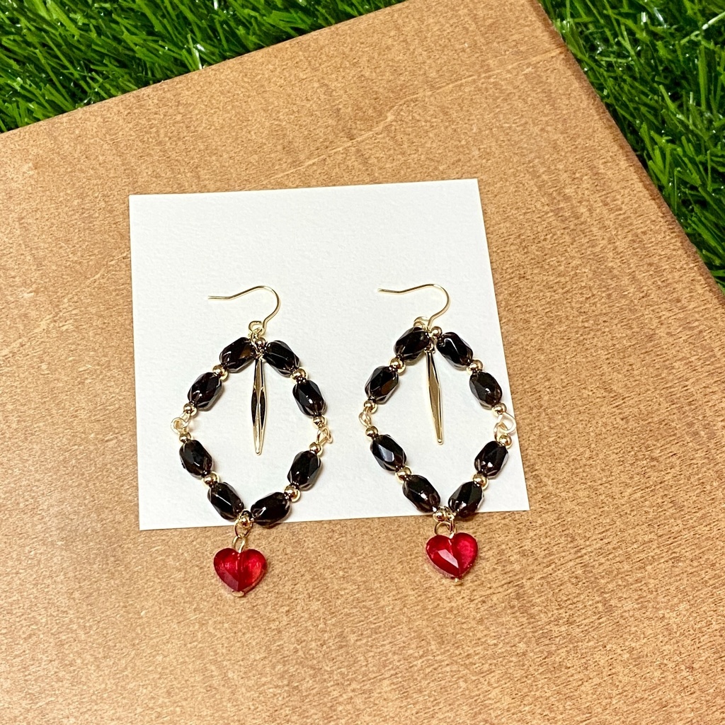 <ディシア>モチーフイヤリング/ピアス