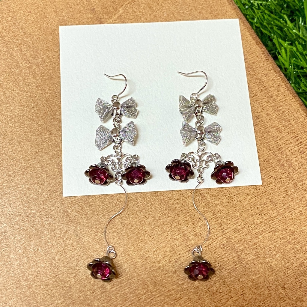 <リネ>モチーフイヤリング/ピアス