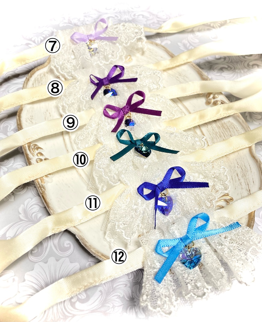 ぬいぐるみ用フリルジャボ 白ver.