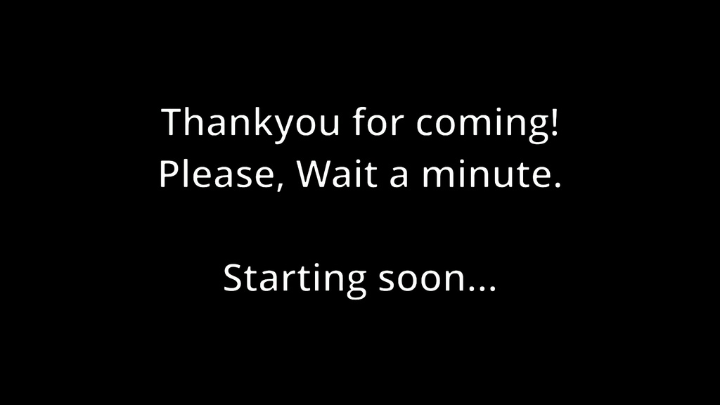 【汎用】簡単オープニング・テロップ Type2