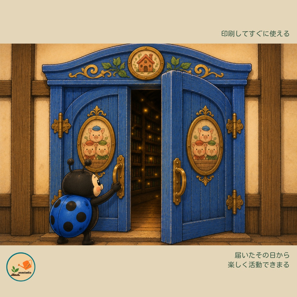 CEE003 てんとうむしの ふしぎなとしょかん Part2