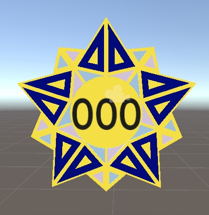 こんぺいとうカウントバッジ（ラムネ専用）