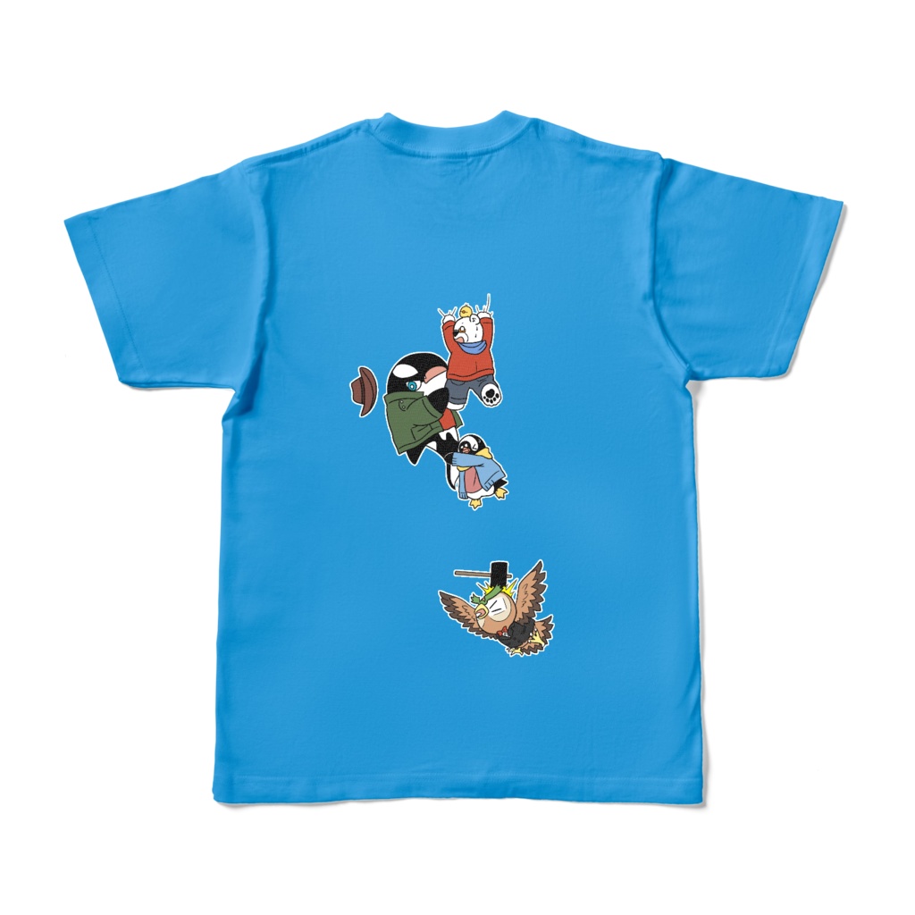 カラーTシャツ(あさぎターコイズ)