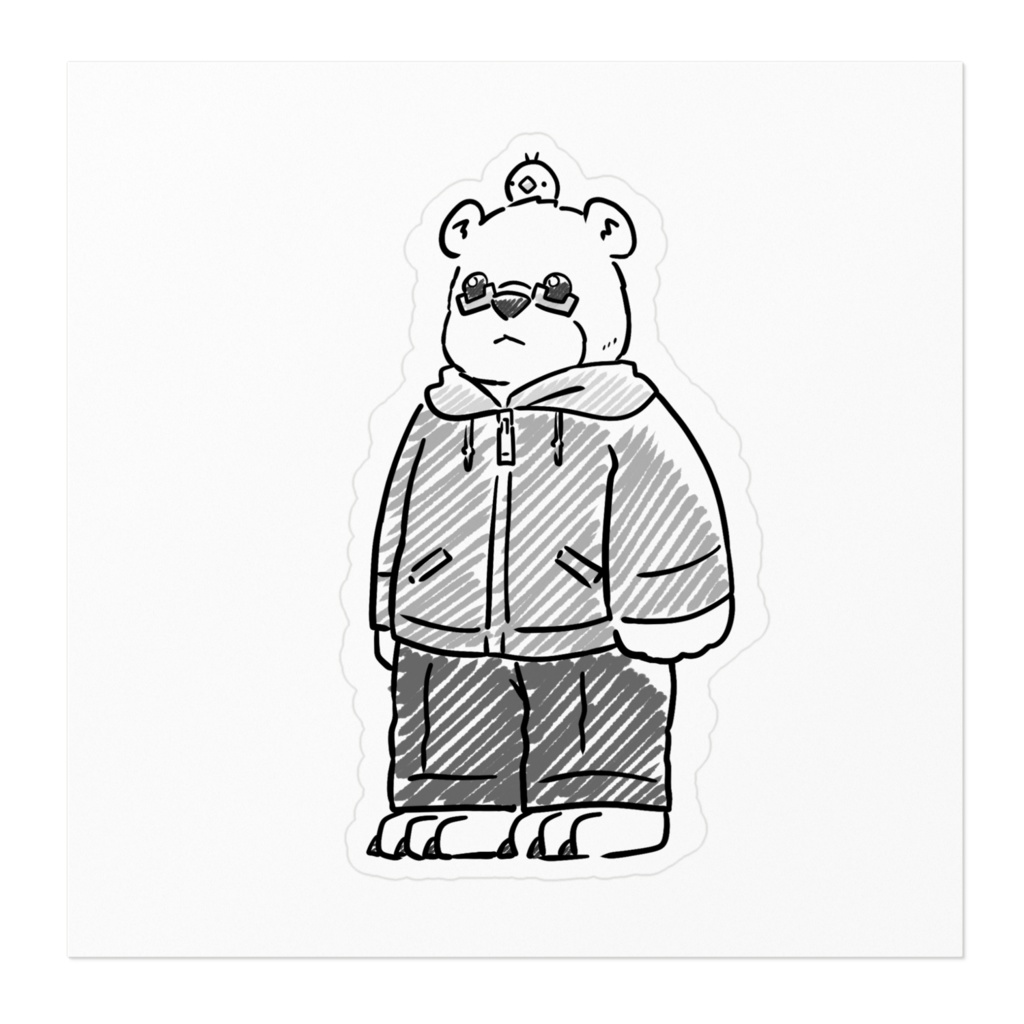 虚無びー ステッカー