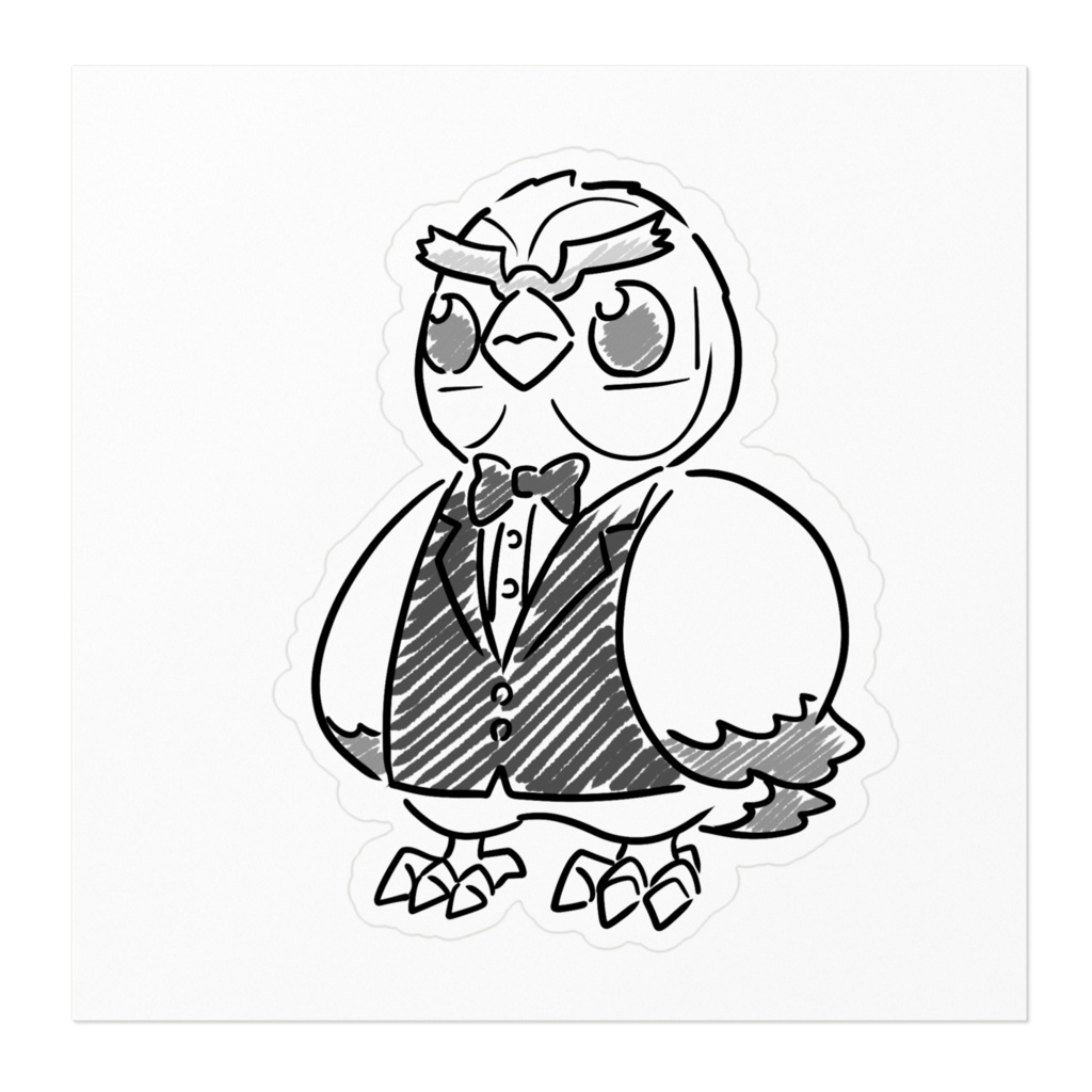 虚無タケシ ステッカー