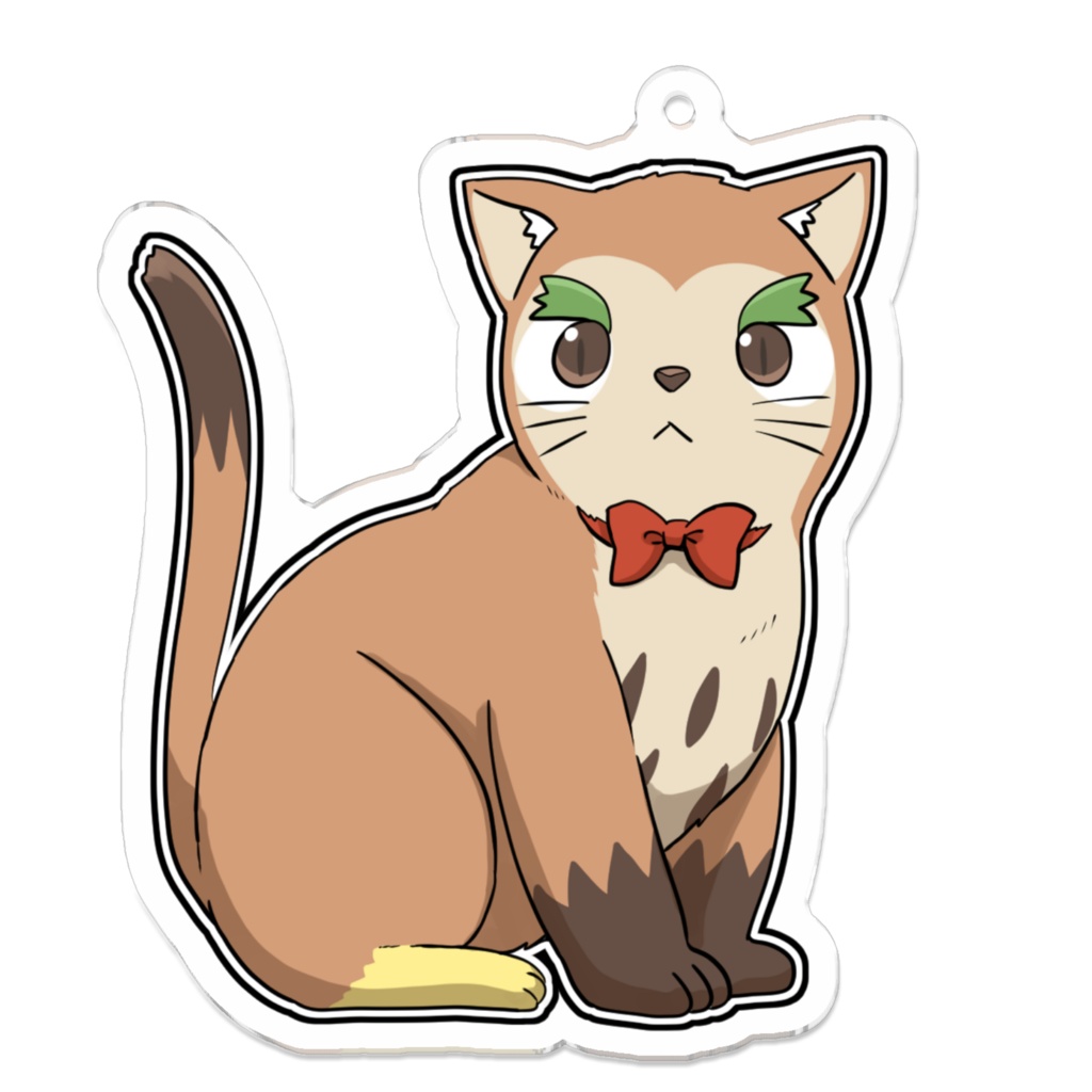 アクリルキーホルダー(ねこタケシ)