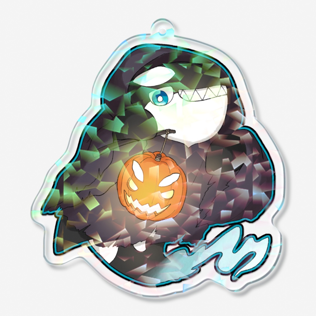 ホログラムアクキー(ハロウィン)ゴーストあさぎ