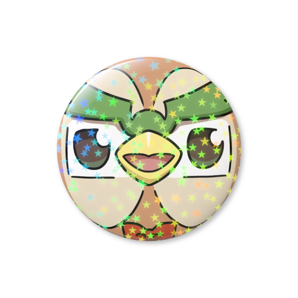 ホログラム缶バッジ 2-b タケシ(ドアップ)