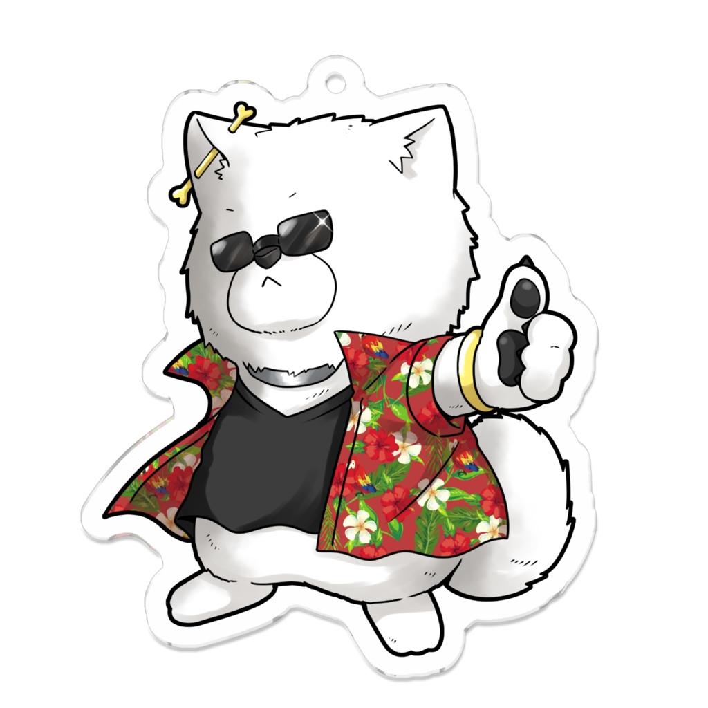 アクリルキーホルダー 誉田ポメ國