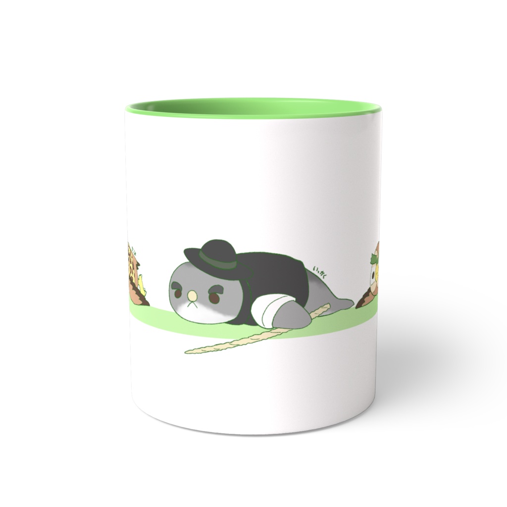 ツートンカラーマグカップ タケシ