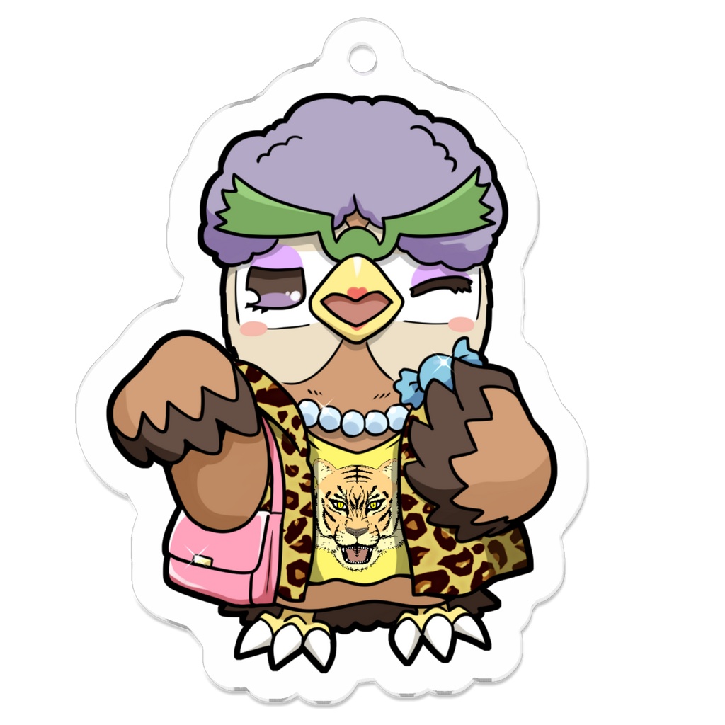 アクリルキーホルダー　金城借代（アメちゃんどうぞ）