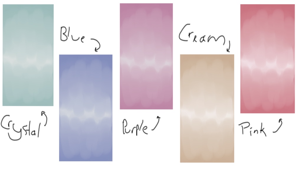 Simple Pastel Hair Textures! (VRoid)
