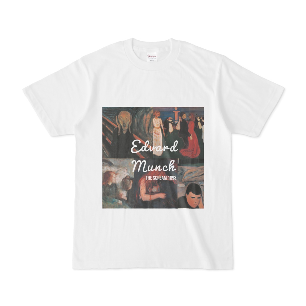 Munch's famous works T-shirt (Tシャツ)