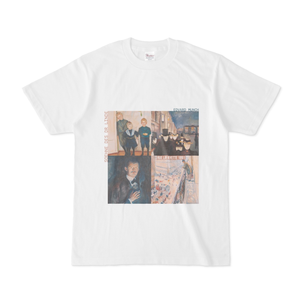 Munch's stylish works Tシャツ