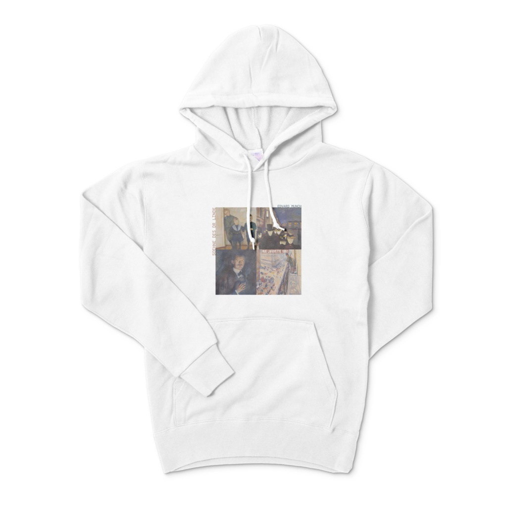 Munch's stylish works hoodie(パーカー)
