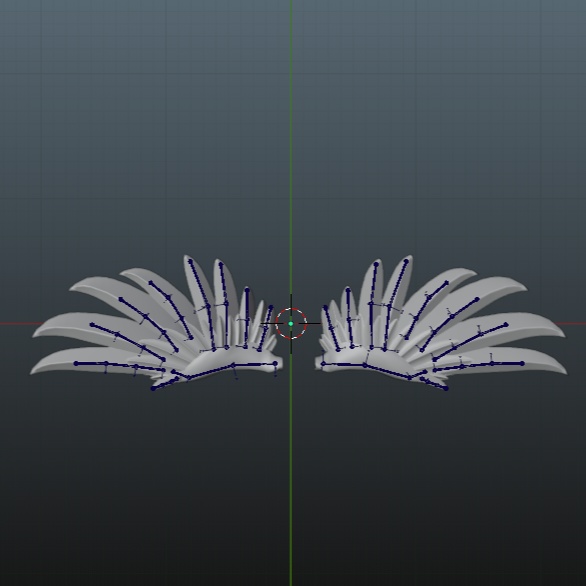 ハーピー改変用・翼と鳥脚