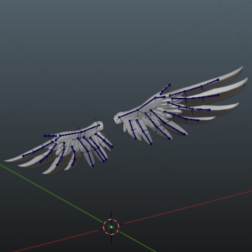 ハーピー改変用・翼と鳥脚