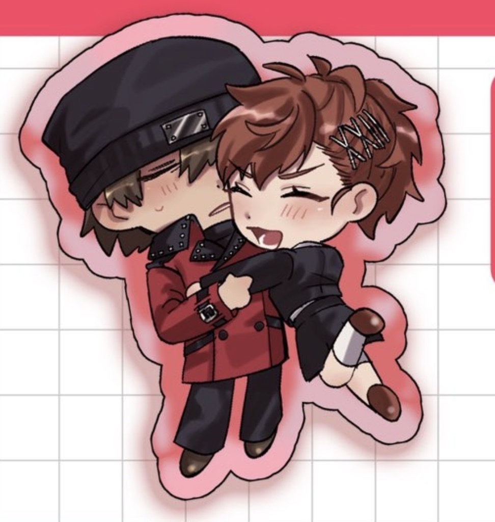 荒ハムアクリルキーホルダー