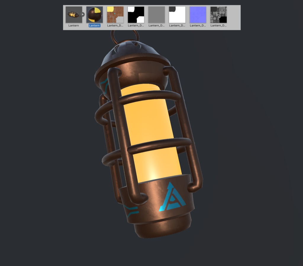 ARK Station Mining Equipment. Lantern and Pickaxe.