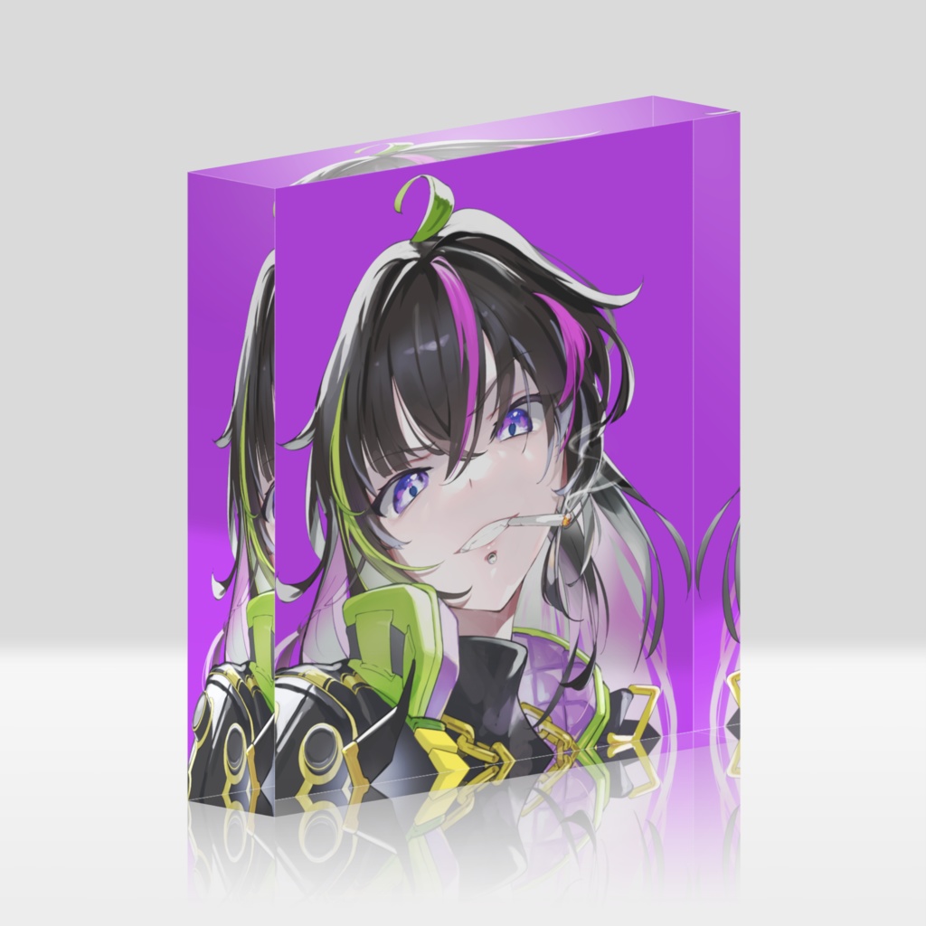 縫龍キービジュアルアクリルブロック