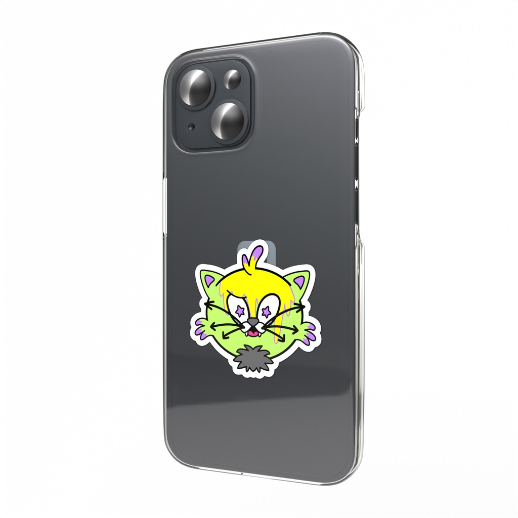 にゃんろんスマホステッカー