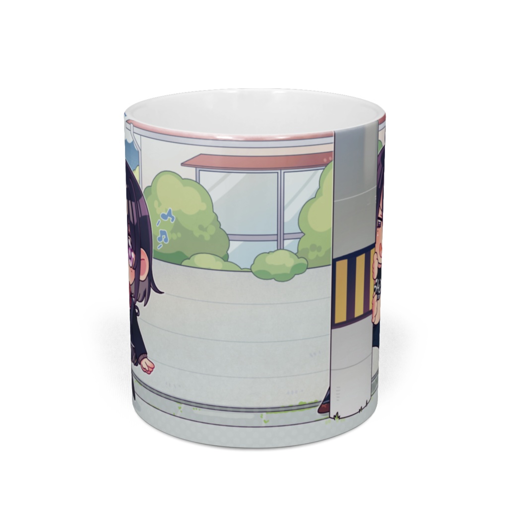 見守り森厳マグカップ