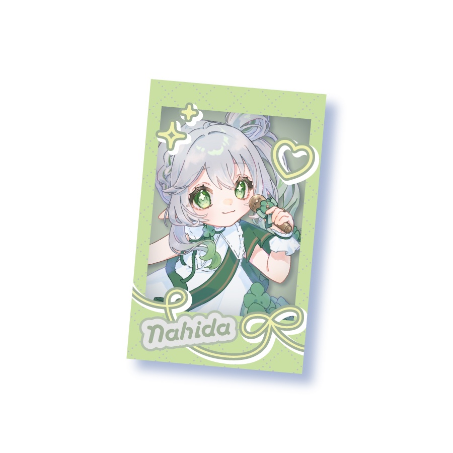 チェキ風イラストカード✴︎ナヒーダ