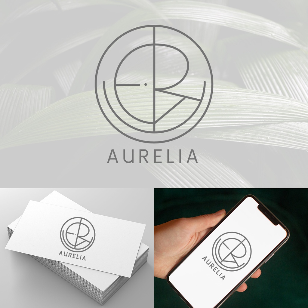 エンブレムロゴデザイン【AURELIA】