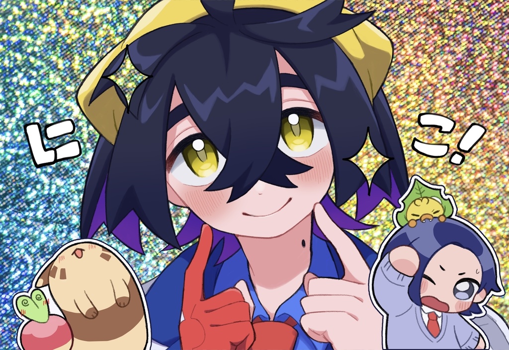 キラキラポストカード