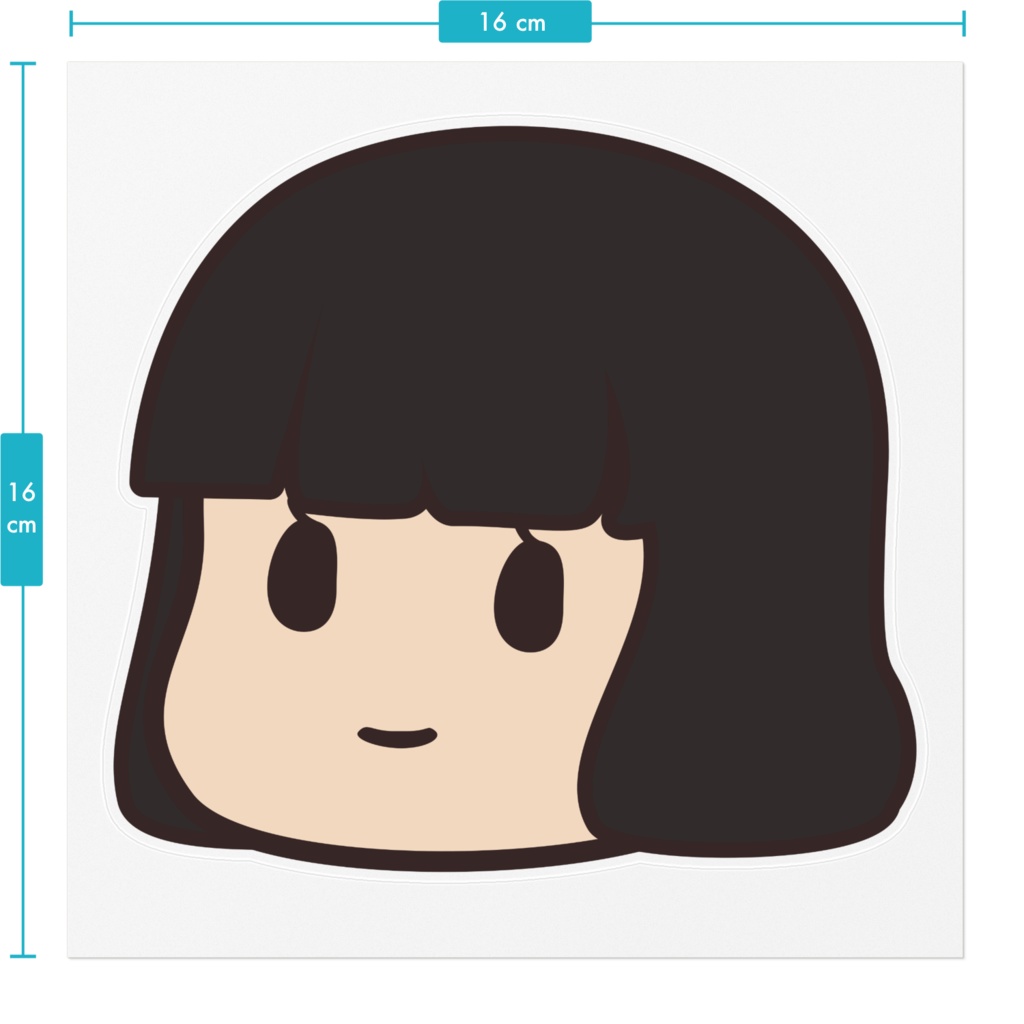 Ojisan is Watching Youステッカー