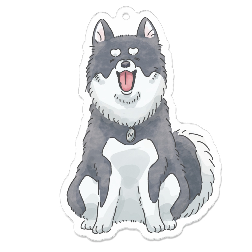 【恒常】のま犬アクリルキーホルダー