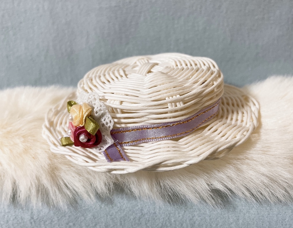 【11㎝ぬい用】カンカン帽