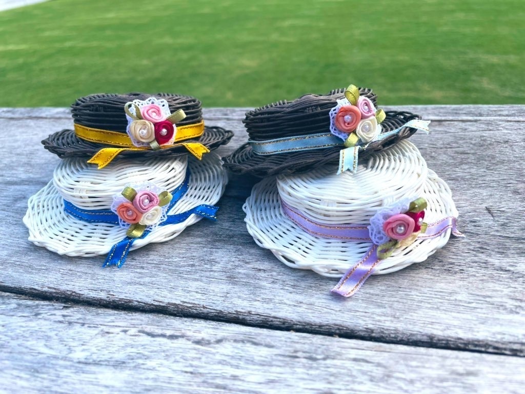 【11㎝ぬい用】カンカン帽