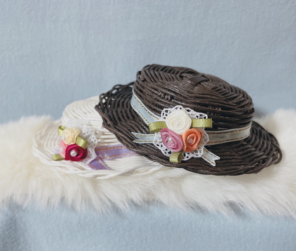 【11㎝ぬい用】カンカン帽