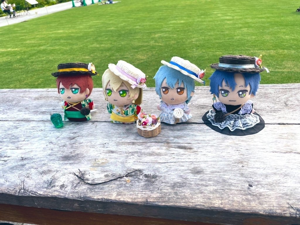 ぬい用カンカン帽【イエロー】