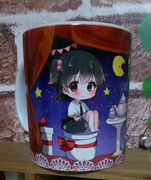 ありすちゃんとみりあちゃんのマグカップ